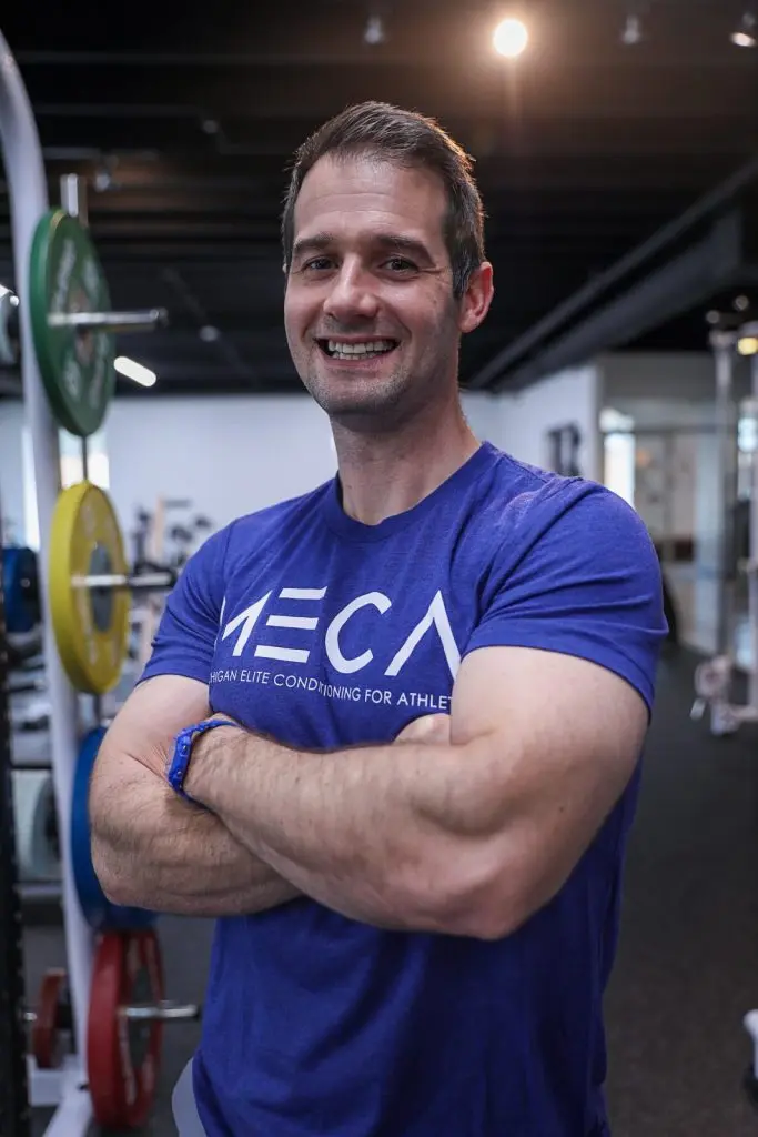 Bobby headshot taken at MECA gym.