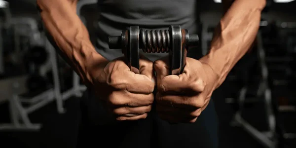 Grip strength training with hand grippers